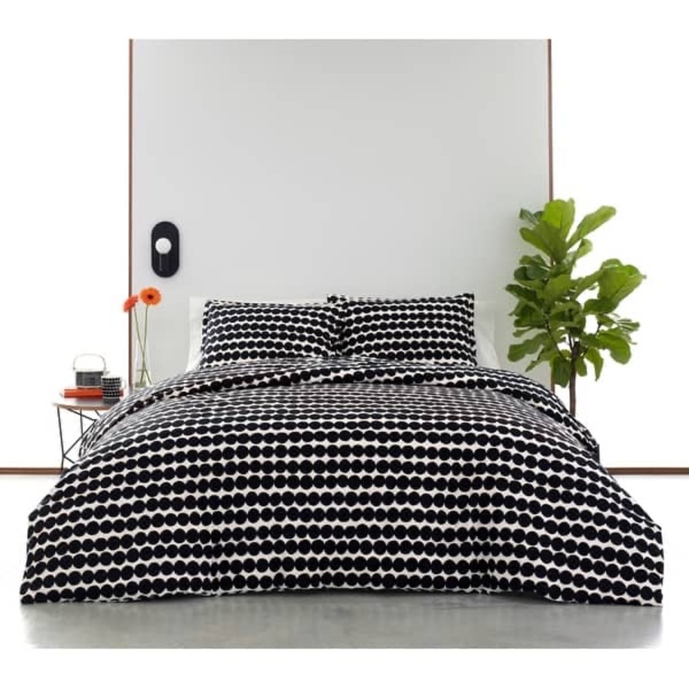 Marimekko Black and White Duvet Cover Set